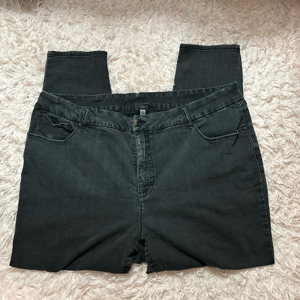 Black Seven7 Stretch Skinny Jeans